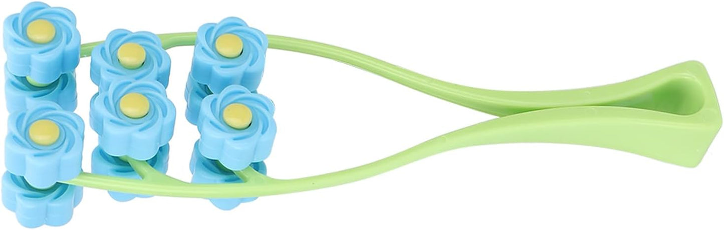 Multi-Roller V Shape Beauty Massager for Face & Neck