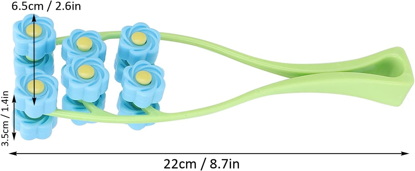 Multi-Roller V Shape Beauty Massager for Face & Neck